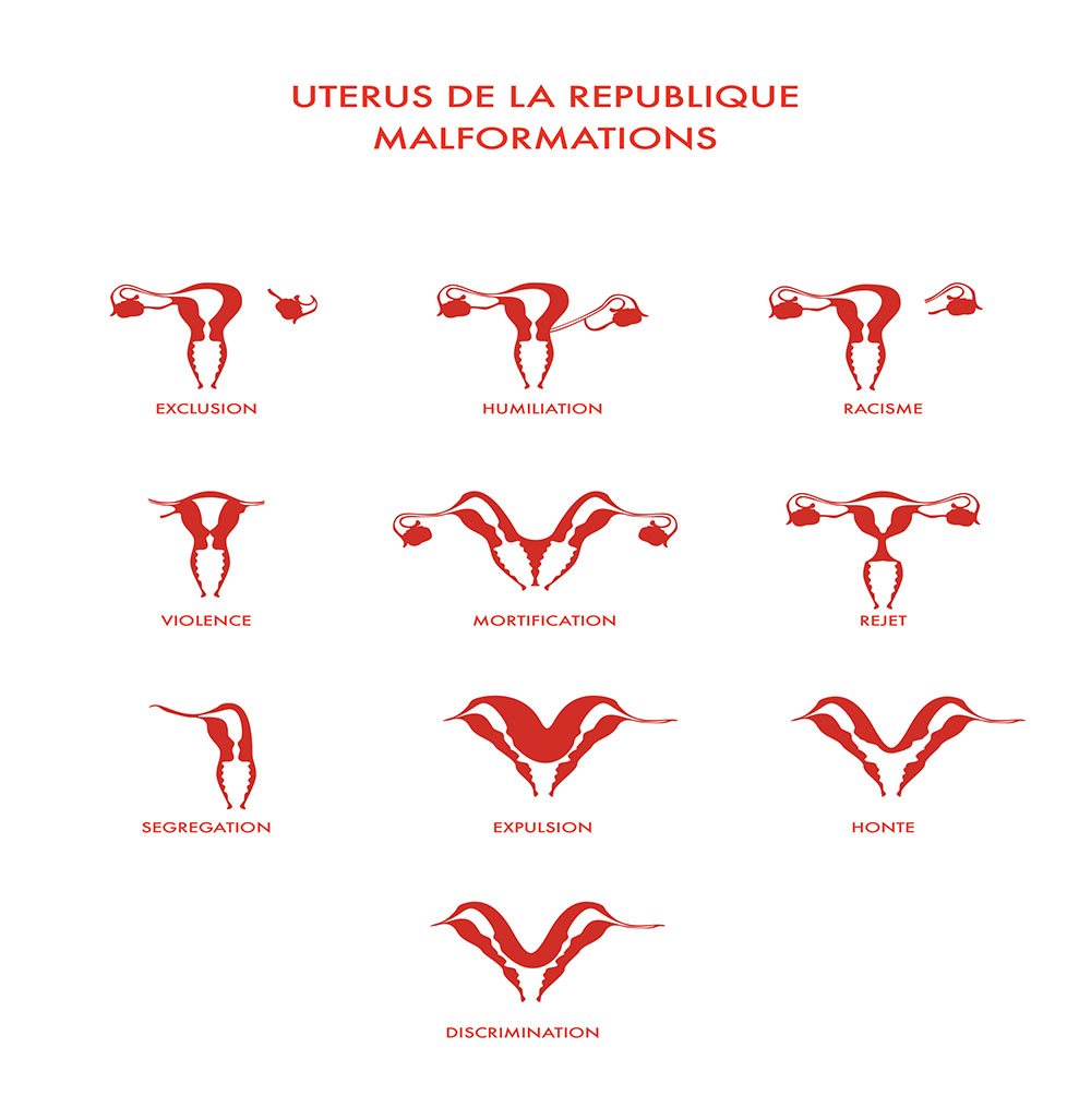 Les utérus de la République - © Fatima MAZMOUZ
