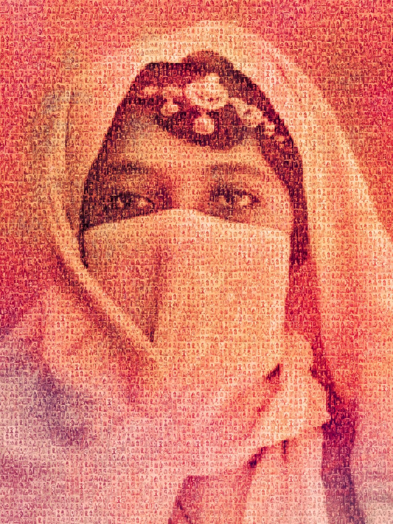 16 Mauresque Voile 60x80cm F Mazmouz 2023